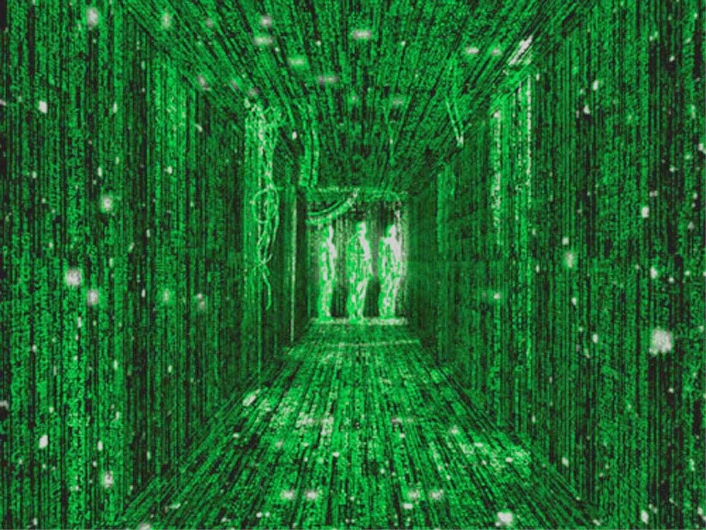 Matrix 1 corridor source scene