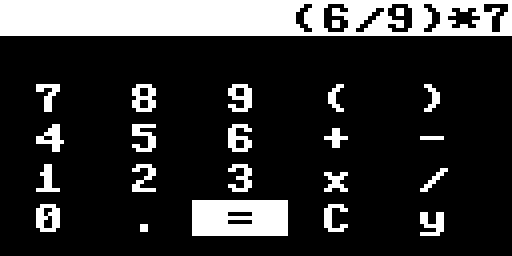 Calculator app equation